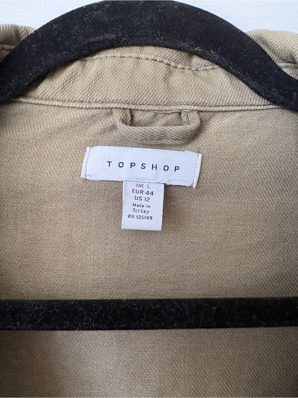 Topshop Utility Jacket - Picture 3 of 3
